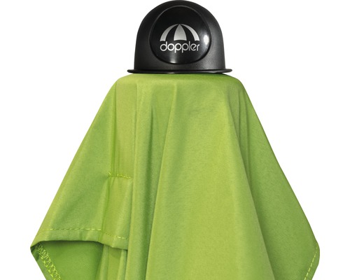 Geschlossener Regenschirm mit Doppler Logo