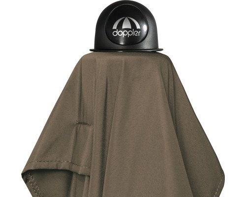 Geschlossener Regenschirm mit Doppler Logo