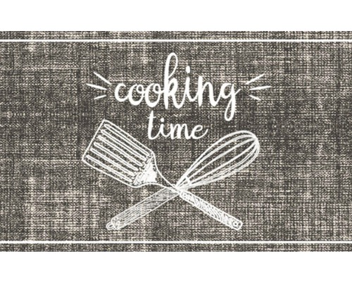 Küchenmatte mit Kochzeit Motiv, Spatel und Schneebesen