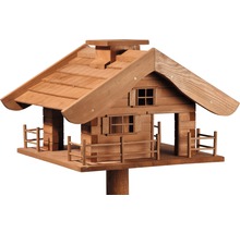 Vogelhaus im Chaletstil aus Holz