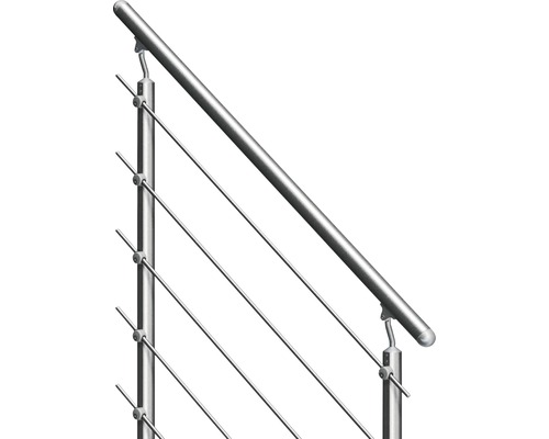 Edelstahlgeländer mit Seilfüllung für den Außenbereich