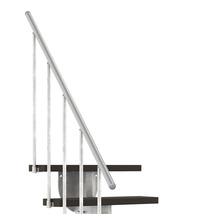 Außentreppe Pertura Petros mit Geländer 10 Stufen Trimax 80 cm dunkelbraun-thumb-4 Außentreppe Pertura Petros mit Geländer 10 Stufen Trimax 80 cm dunkelbraun-thumb-4