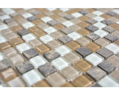 Mosaikfliesen aus Glas und Stein für den Innenbereich