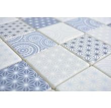 Glasmosaik Emily 41 30,0x30,0 cm blau
