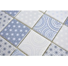 Glasmosaik Emily 41 30,0x30,0 cm blau