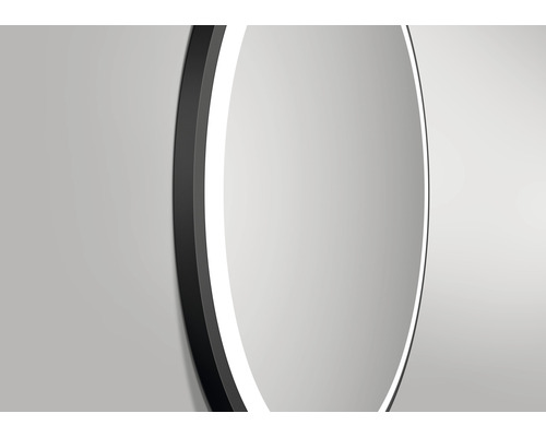 Runder Spiegel mit LED-Beleuchtung