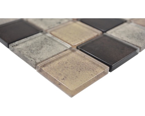 Mosaikfliese aus Glas