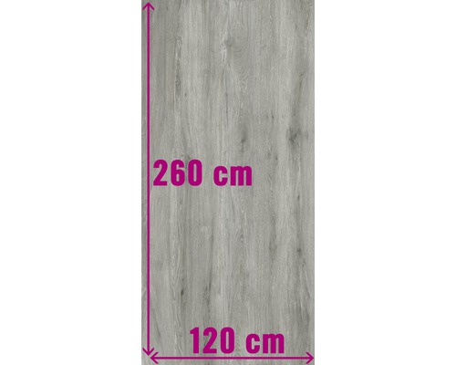 Feinsteinzeug Bodenfliese Count Grey 120x260 cm grau matt rektifiziert Feinsteinzeug Bodenfliese Count Grey 120x260 cm grau matt rektifiziert