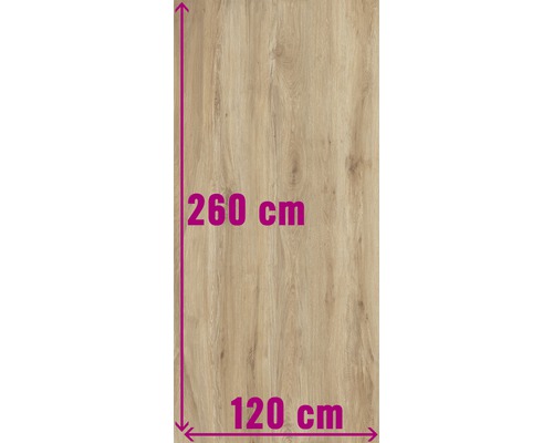 Feinsteinzeug Bodenfliese Count Cedar 120x260 cm beige matt rektifiziert