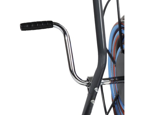 Detailaufnahme eines Airbikes mit Handgriff und Armhebel