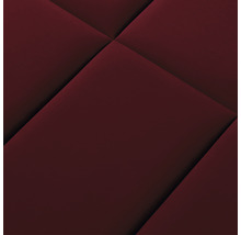 Gepolsterte Wandpaneele mit geometrischem Muster