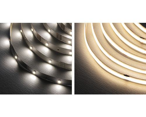 LED-Streifen mit warmweissem Licht
