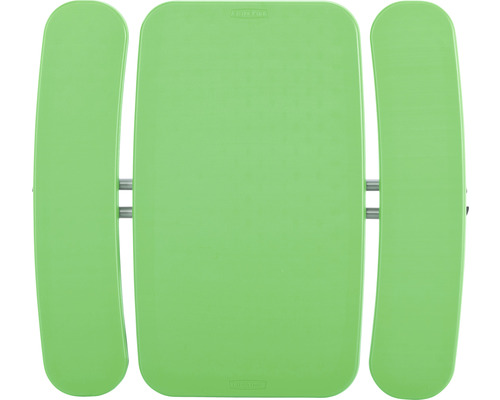 Grüner Gartentisch mit Ausziehfunktion, geeignet für den Außenbereich