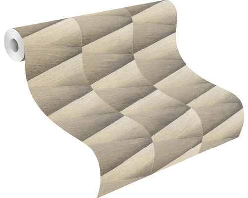 Rolle Vliestapete mit geometrischem Muster