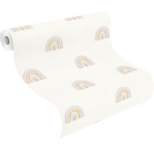 Tapetenrolle mit Regenbogenmuster