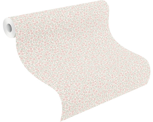 Tapetenrolle mit Blumenmuster