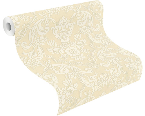 Tapetenrolle mit floralem Muster