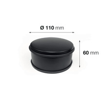 Türstopper aus Metall, Durchmesser 110 mm, Höhe 60 mm