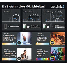 Eglo Crosslink Fernbedienung zigbee Bluetooth RGB Farbwechsel CCT-einstellbare weißtöne 31753 - Kompatibel mit SMART HOME by hornbach-thumb-4