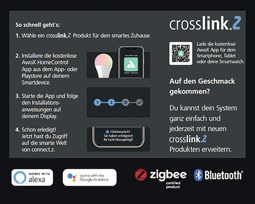 Anleitung zur Nutzung von Crosslink 2 für ein intelligentes Zuhause