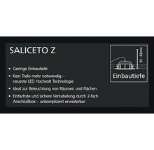 LED Einbauleuchte SALICETO-Z Eglo Crosslink-Z 5 W 400 lm 2700-6500 K RGB 1-flammig IP 20 nickel-matt ( 31697 )-thumb-3
