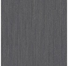 Graue Textiltapete mit vertikalem Streifenmuster