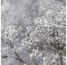 Nahaufnahme einer Tapete mit Blumenmuster