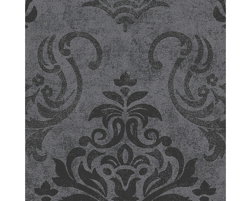 Vliestapete Memory anthrazit Ornament Glitter Tapete mit ornamentalen Muster