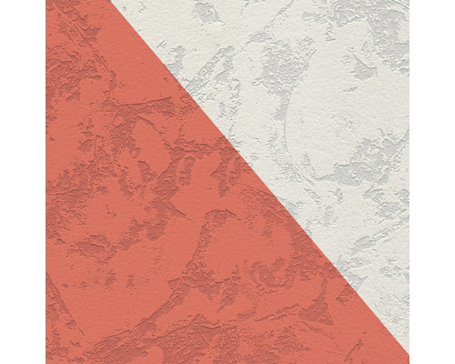 Strukturierte Wand mit Putz in zwei Bereichen