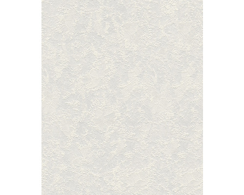 Weiße Struktur Tapete mit Putzoptik für Innenräume