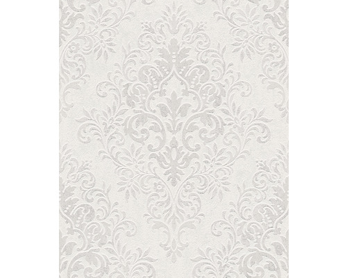 Tapete mit floralem Damastmuster