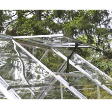 Gewächshausfenster mit Öffnungsmechanismus
