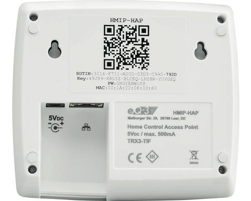 Rückseite eines Home Control Access Points