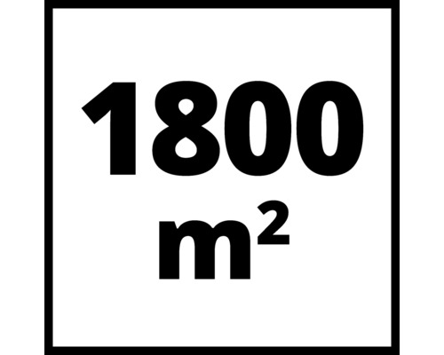 Flächenangabe 1800 Quadratmeter