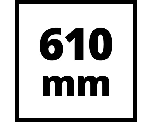 Symbol für 610 Millimeter