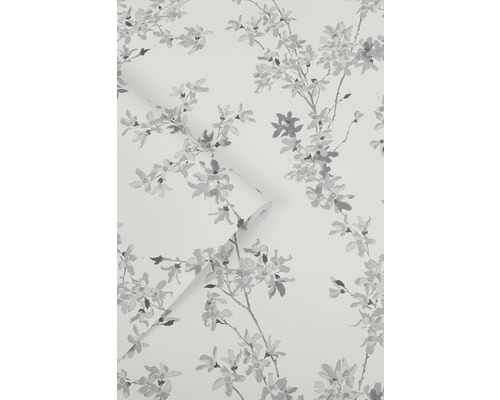 Tapete mit Blumenmuster auf Rolle