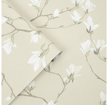 Tapetenrolle mit Magnolienblütenmuster