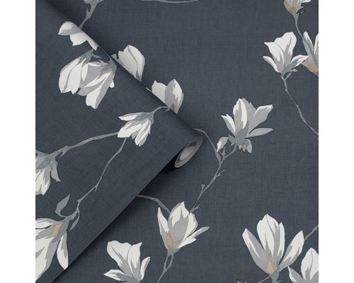 Tapetenrolle mit Blumenmuster