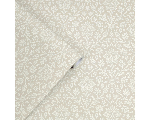 Tapetenrolle mit floralem Muster