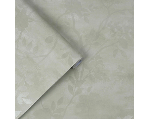 Rolle Vliestapete mit Blätter- und Blumenmuster