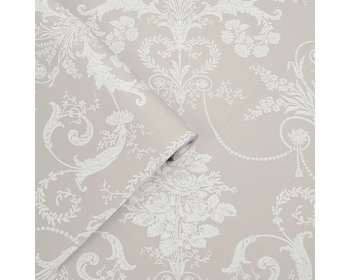 Tapetenrolle mit floralem Muster