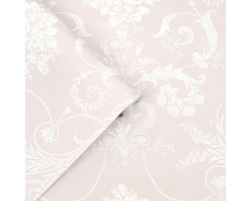 Tapetenrolle mit floralem Muster