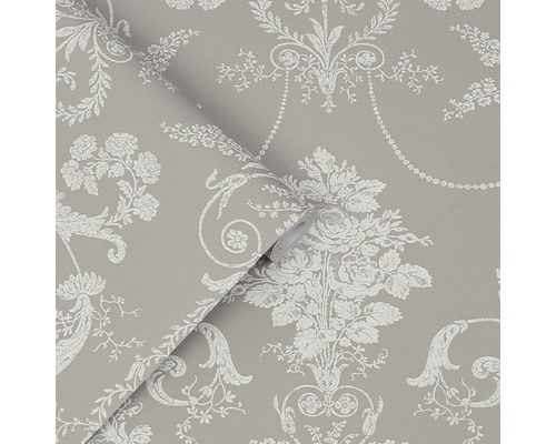 Tapetenrolle mit floralem Muster