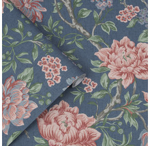 Tapete mit floralem Muster und Ranken