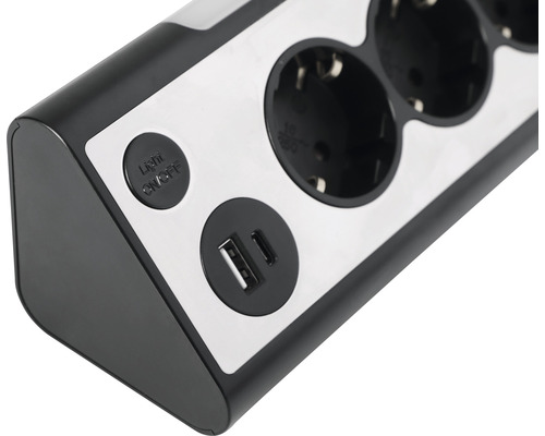 Mehrfachsteckdose mit USB Anschluss