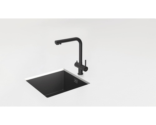 Küchenspüle mit Armatur