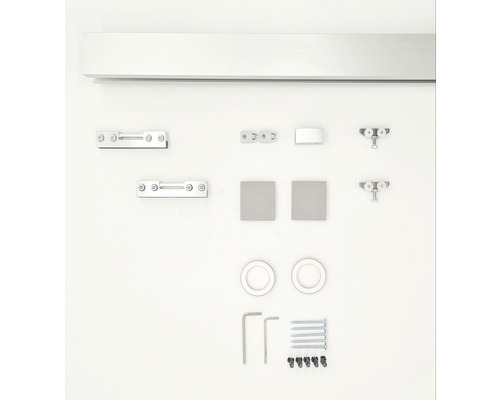 Komponenten für Schiebetürbeschlag