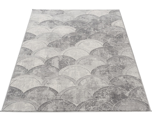 Teppich mit Muster aus Halbkreisen