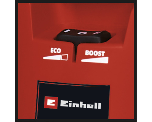 Einhell Logo, Eco-Boost Schalter