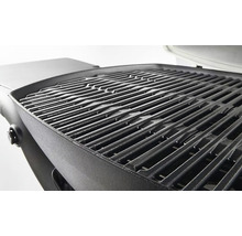 Detailansicht des Grillrosts eines Grills